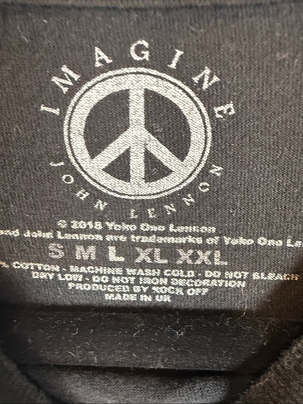 John Lennon Instant Karma Graphic Tee Black Size Large - Picture 2 of 6